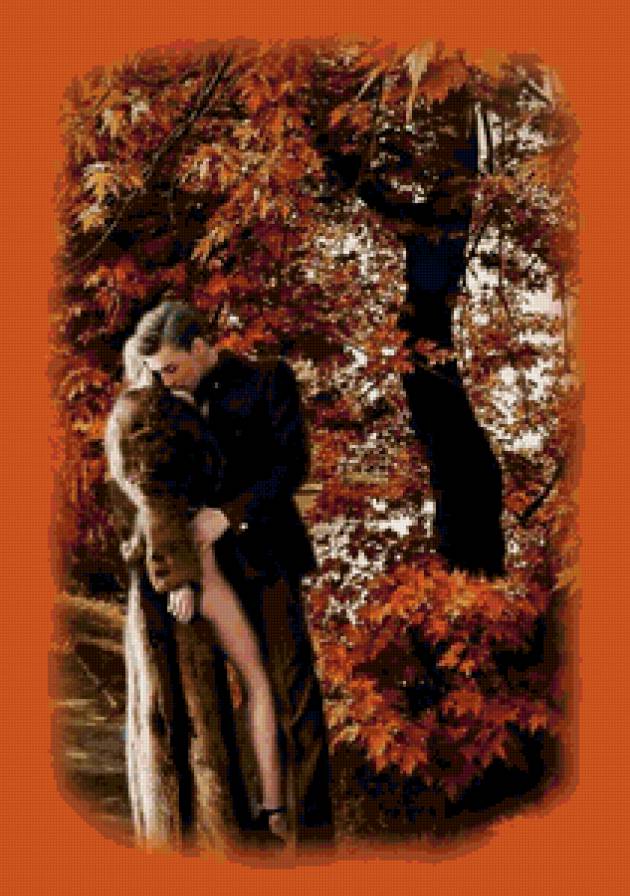 Любовь и страсть - пара, романтика, двое, пейзаж - предпросмотр