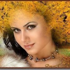 Девушка-осень