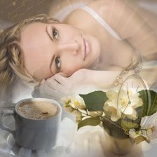 Схема вышивки «Утренние мечты»