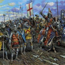 Схема вышивки «Войска»