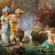 Схема вышивки «живопись»