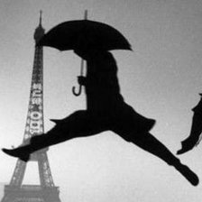 Схема вышивки «человек с зонтом»