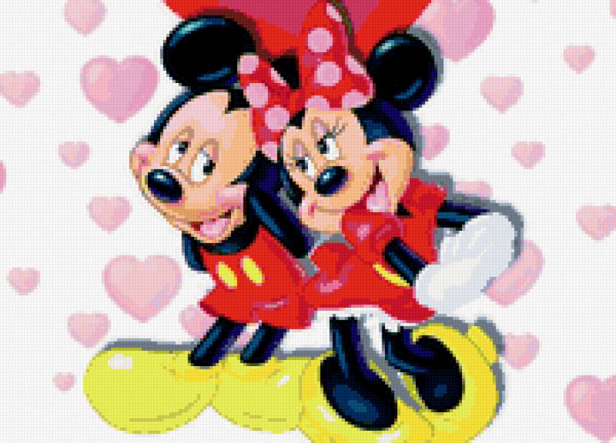 Микки и Мини - мультик, микки маус, мини - предпросмотр