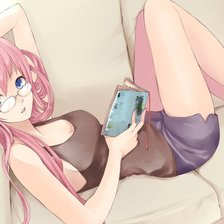 Схема вышивки «Девушка»