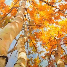 Схема вышивки «Осень»