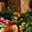 Предпросмотр схемы вышивки «Цветы у дома» (№125033)