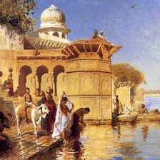 Схема вышивки «Священная река индусов»