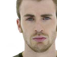 Схема вышивки «Крис Эванс»