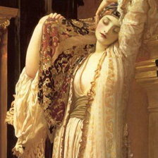 Leighton - Light of the Harem, 1880 (часть)