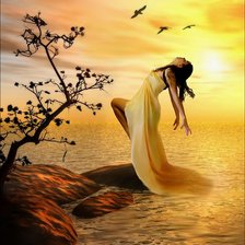 Схема вышивки «у моря»