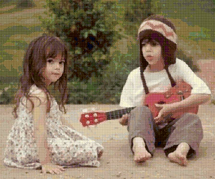 Песня для тебя - пара, дети, романтика - предпросмотр