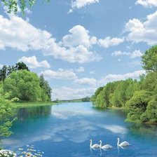 Схема вышивки «лебеди»