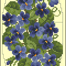 Схема вышивки «сумочка- игольница»
