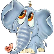 Схема вышивки «Слоник»