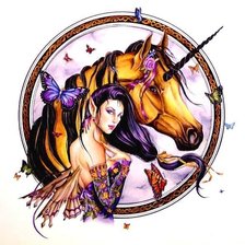 Схема вышивки «Фея»