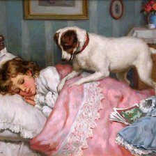 Схема вышивки «Дети»