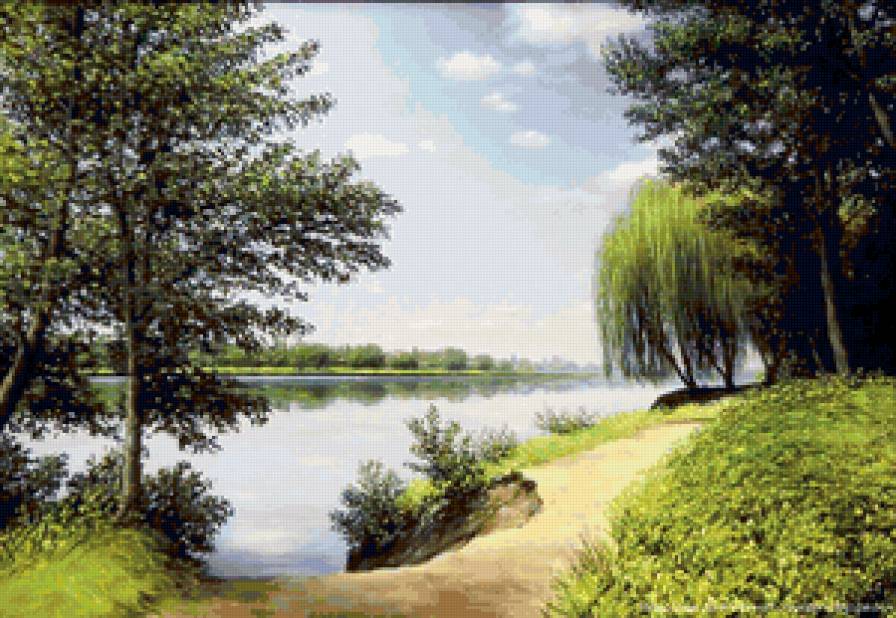 Пейзаж, река - река, пейзаж - предпросмотр