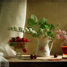 Схема вышивки «натюрморт»