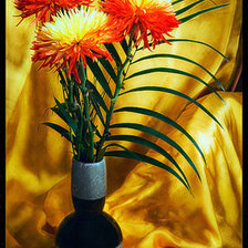 Схема вышивки «цветы»