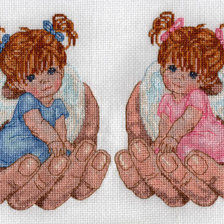 Схема вышивки «в руках бога»