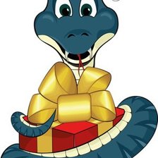 Схема вышивки «змейка 6»