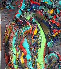 Схема вышивки «триптих движение вселенной ц.ч»