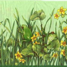 Схема вышивки «Серия "Лягушки" 25»