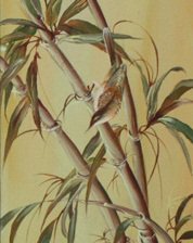 Схема вышивки «триптих бамбук пр.ч.»