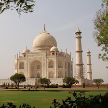 Схема вышивки «Тадж-Махал»