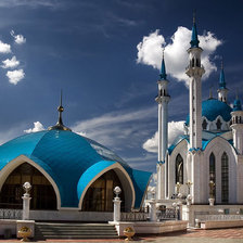 Схема вышивки «мечеть»