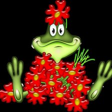 Схема вышивки «Жабка»