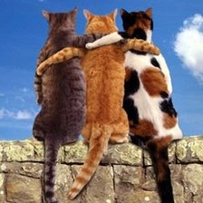 Схема вышивки «друзьям»