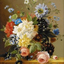 Схема вышивки «Букет»