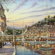 Схема вышивки «Венеция»