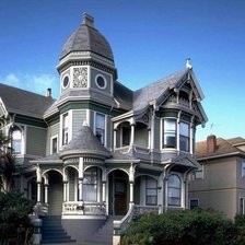 Схема вышивки «серия "дома"»