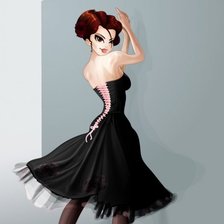 Схема вышивки «Танец»