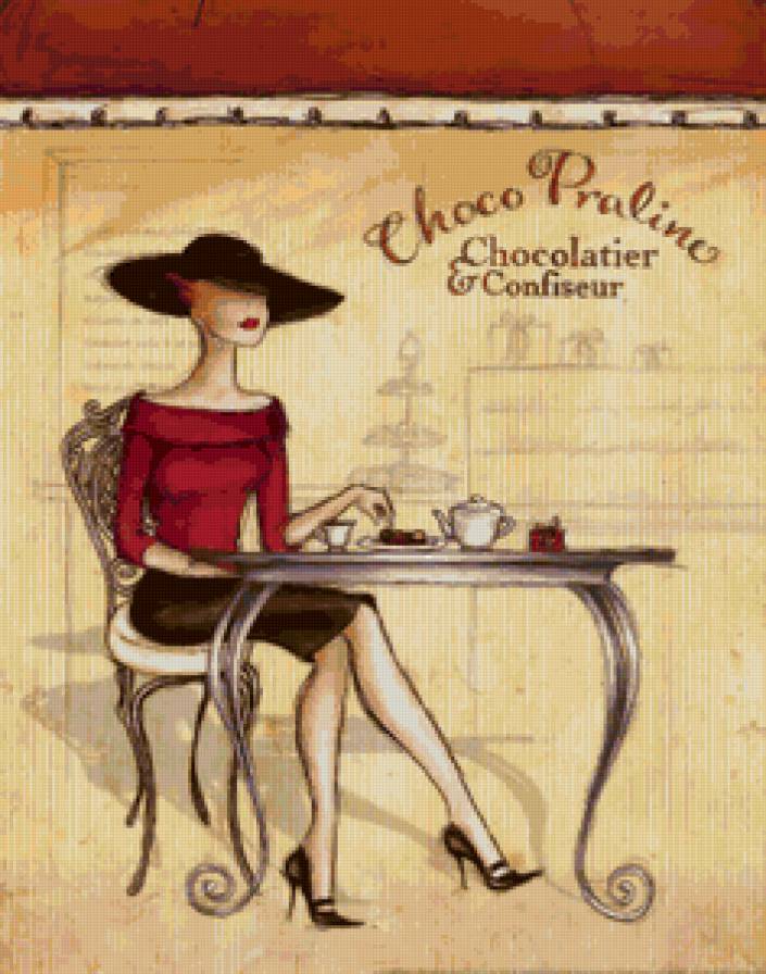 Гламур - живопись, andrea laliberte - предпросмотр