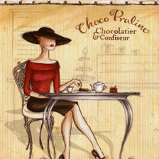 Схема вышивки «Гламур»