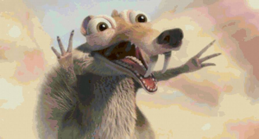 Белка - ледниковый период, белка - предпросмотр