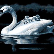 Схема вышивки «Мать и дети...»