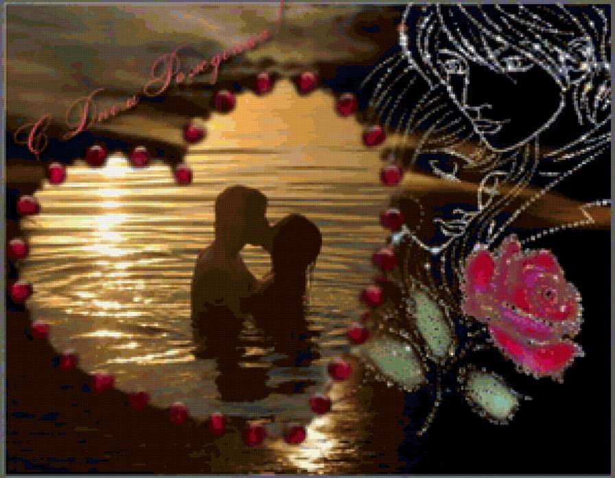 Вкус моря на твоих губах - романтика, двое, пара - предпросмотр