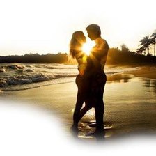 Схема вышивки «Миг свидания прекрасный»