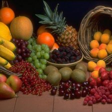 Схема вышивки «Фруктовое изобилие»