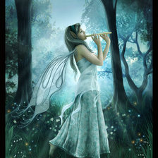 Схема вышивки «лесной эльф»