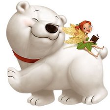 Схема вышивки «Фея и мишутка»