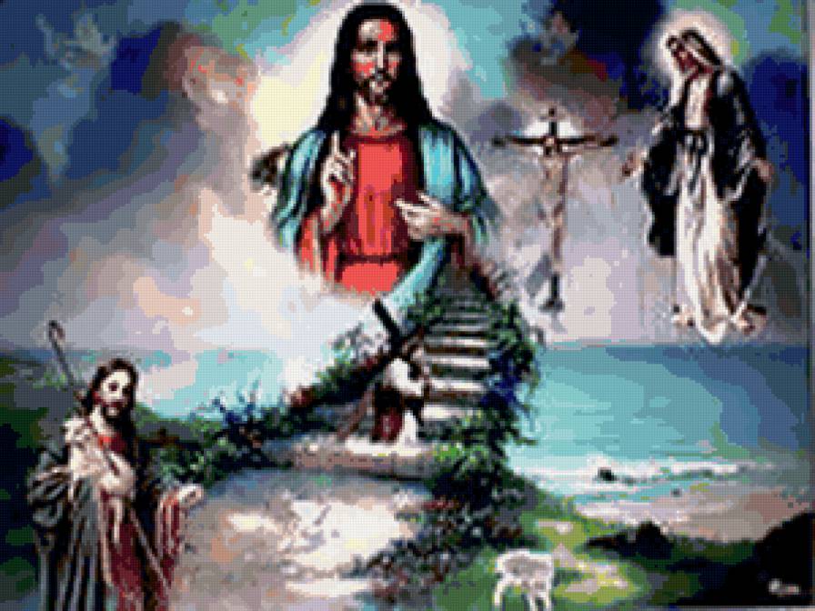 Иисус - икона - предпросмотр