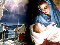 Схема вышивки «Дева Мария»