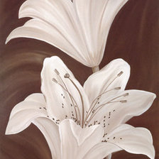 Схема вышивки «лилии»