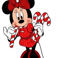 Схема вышивки «минни маус»