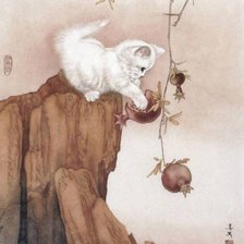 Схема вышивки «кот2»